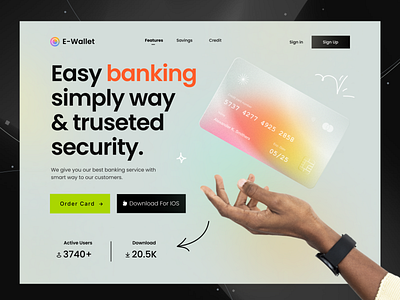 Banking Website UI Exploration