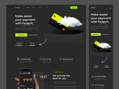 Finance Landing Page