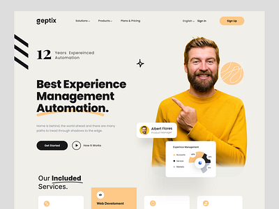 Branding Agency Landing Page