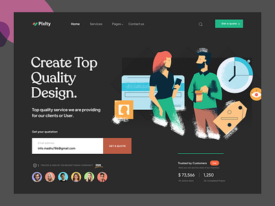 Digital Agency Landing Page