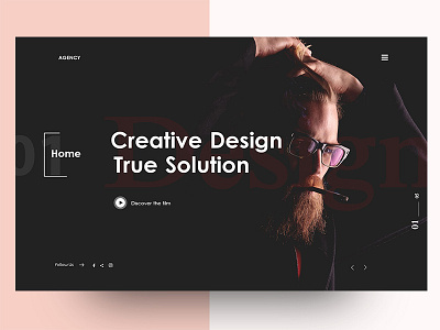 Header exploration agency color creative dark design header madhu mia new trend ui ux web design