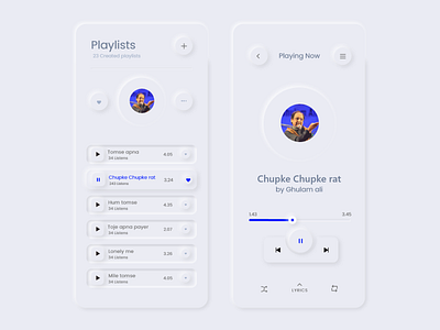 Music Player App  UI