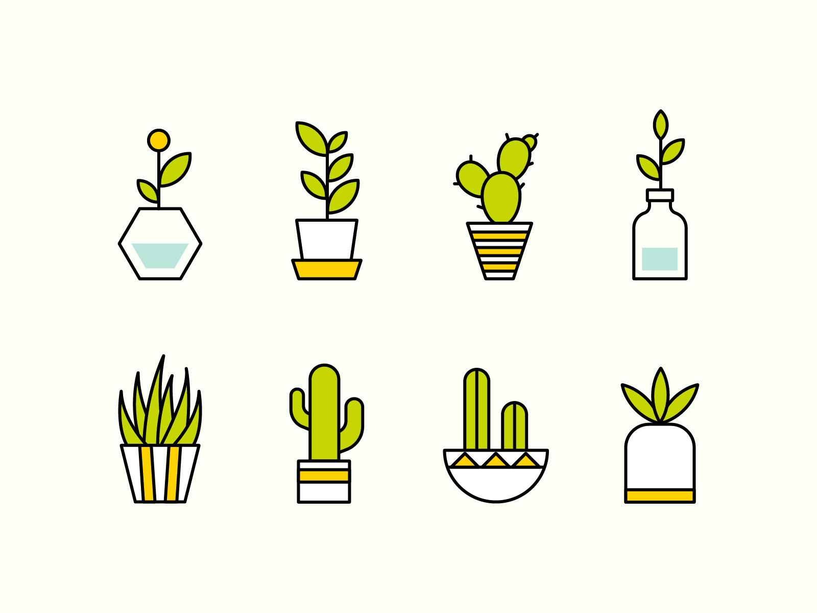 Логотип растения