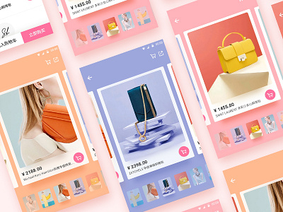 E-Commerce App-Event Cards