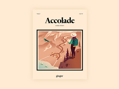 Ginger – Accolade Health Case Study cover editorial exploration explore hike travel