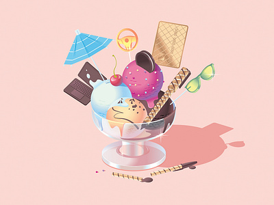 Which? Money – Bank account upgrades 🍦 – Inside spread bank banking chocolate cone cream fancy ice icecream insurance pen shades summer