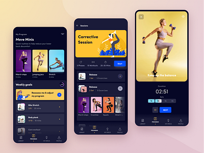 You can't stop sisters: Women workout app concept