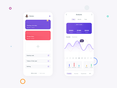 Bookkeeping & Diary app