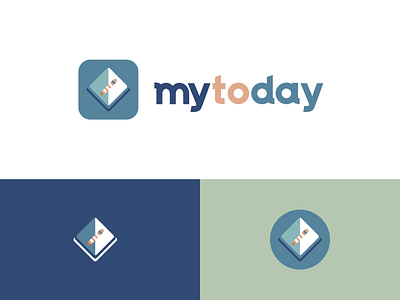 Mytoday logo&APP icon design illustration logo ui