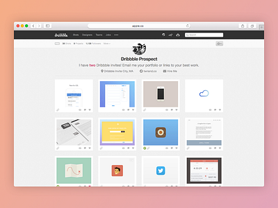 Two Dribbble Invites! dribbble invite invite osx sketch sketch app yosemite