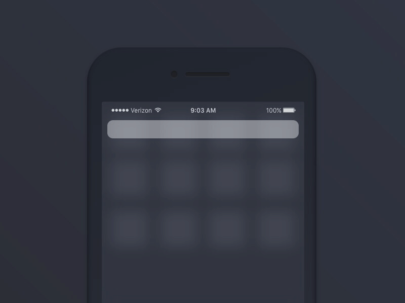 I see no-tifications wake up in the mornin' and I ask myself animation blur coffeescript dailyui framer framerjs ios mobile notification prototyping sketch ui