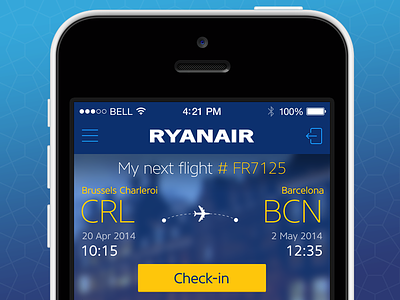 Airlines airlines app design icons iphone mobile application uxui