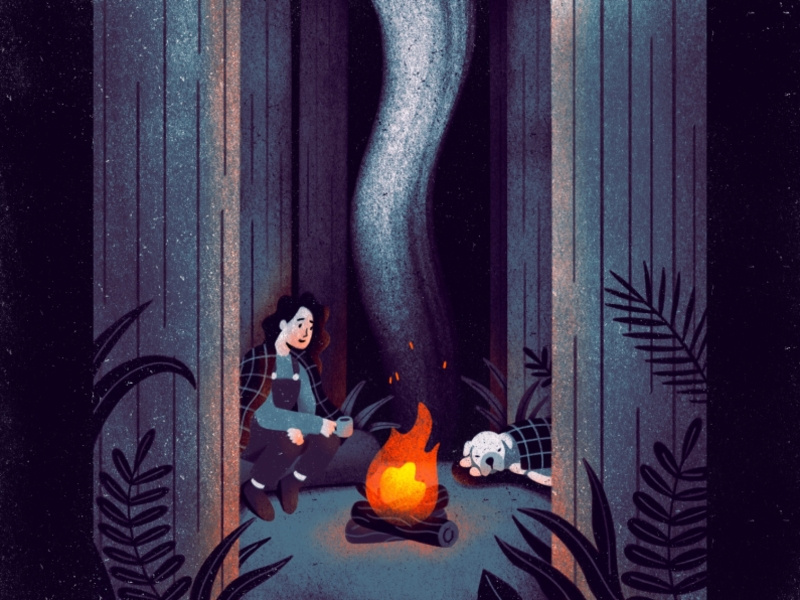 Campfire by Gillian Levine