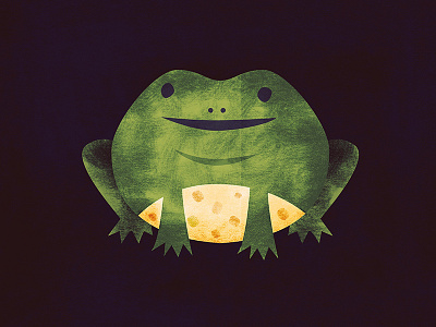 Froggy cute frog illustration vector