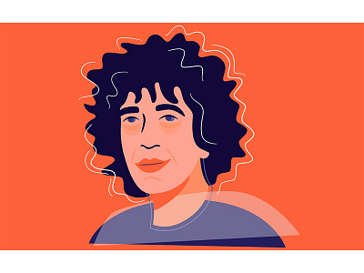 Howard Marks design editorial illustration illustration man portrait vector