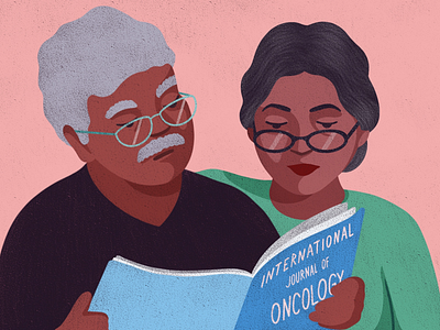 Research couple illustration people procreate research