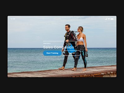 Caribbean Web App caribbean hero image lp tourism tourisminindia tropical ui web app