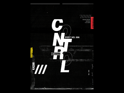 Type Poster - CONTROL coverdesign graphicdesign illustration industrial photoshop poster posterdesign print swiss typography typography art visualarts visualgraphics
