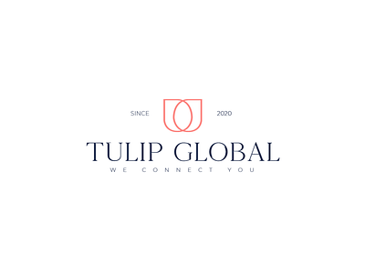 Tulip Global | Concept 03 appstract brand identity icon identity identity design logo logo design logos tulip wordmark
