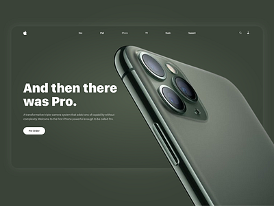 iPhone 11 Pro - Website Redesign adobe xd app app design apple browser cleanui dashboard design discover ios iphone photoshop productdesign uiux