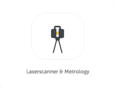 Animated Icon - Laserscanner & Metrology animation icon laserscanner metrology topographic ui user website