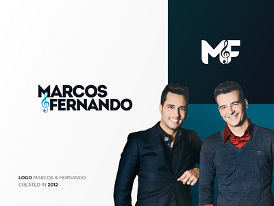 Marcos & Fernando branding braziil logo sertanejo singers