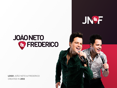 João Neto e Frederico branding logo music sertanejo showbusiness