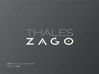Thales Zago Arquitetura branding logo
