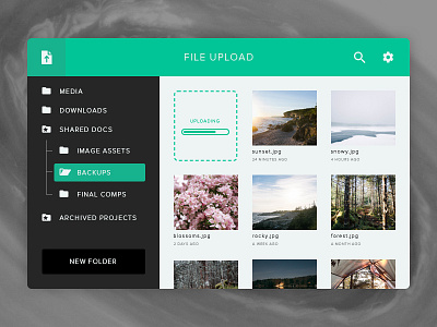 File Storage Widget