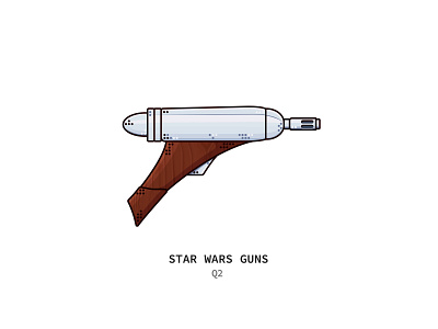 Star Wars Guns - 02 design flat guns illustration sketch star wars vector