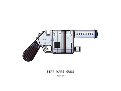 Star Wars Guns - 03 design flat guns illustration sketch star wars vector