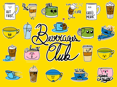Beverage Club - WA Sticker Pack