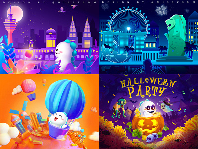 Check out my #Top4Shots on @Dribbble from 2018