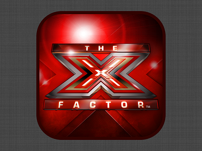 The X Factor iOS App Icon