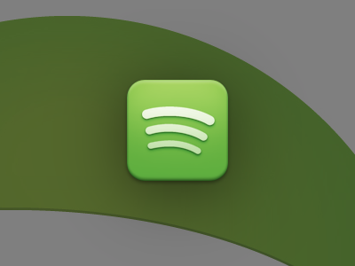 Spotify App Icon app design icon ios logo music spotify subtle