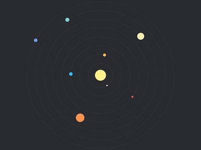 Flat Solar System flat orbits planets solar system space