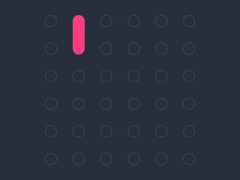 Grid Interaction animation circles dot gif grid interaction ios lines