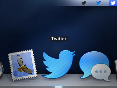 Twitter Icon Replacement twitter icon replacement dock menu bar imessage freebie