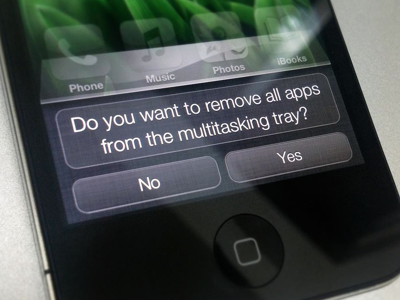 iOS App Switcher Project app switcher dialog ios iphone linen multitasking tweak