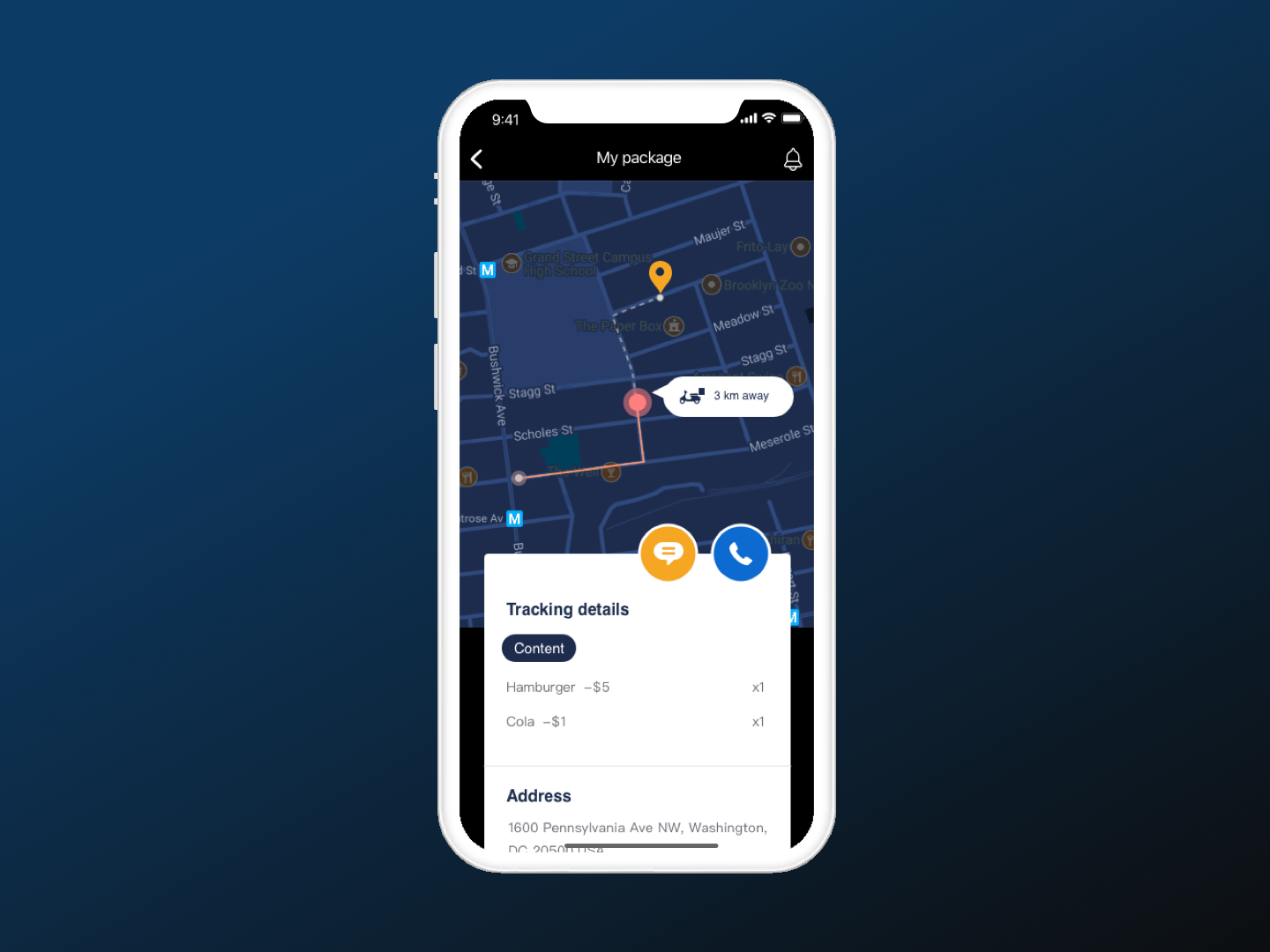 Daily ui 020 Location Tracker by Lisa Huang on Dribbble