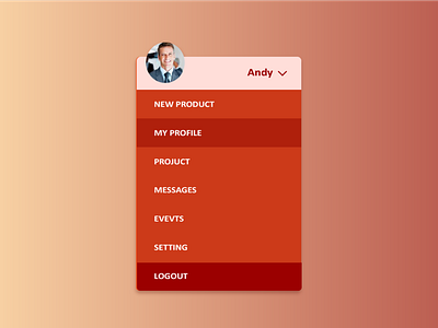 Daily ui #027 Dropdown dailyui design dropdown webside