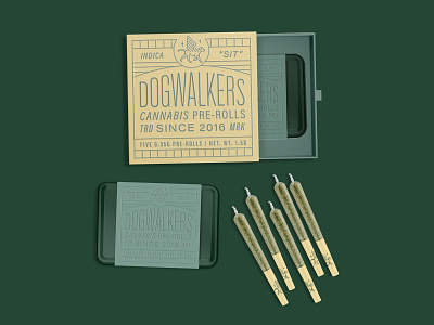 Dogwalkers Cannabis Pre-Rolls Concept