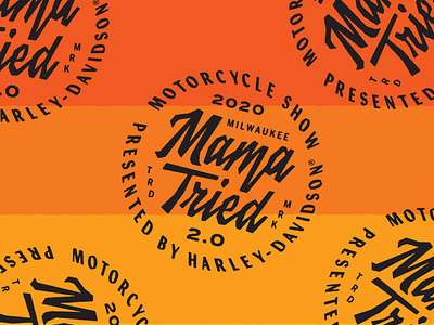 Mama Tried Motorcycle Show 2020 2.0 by Zac Jacobson on Dribbble