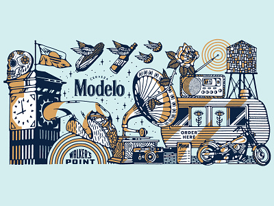 Modelo Milwaukee Glassware Artist Series