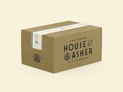 House of Asher Box box branding logo packaging