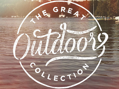 The Great Outdoors Collection by Oh Brother Brand™ hand lettering lettering oh brother brand outdoors the great outdoors type typography