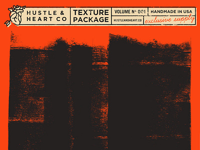 Hustle & Heart Texture Package Vol. 1 creative market for sale handmade hustle and heart texture pack textures