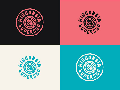 Wisconsin CX Supercup badge branding cx logo supercut wisconsin