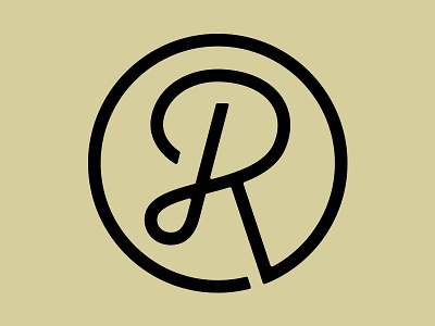 Roots Revival branding identity lettering logo shop