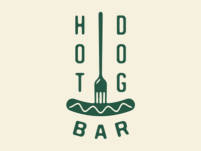 Hot Dog Bar bar dog fork hot dog wiener